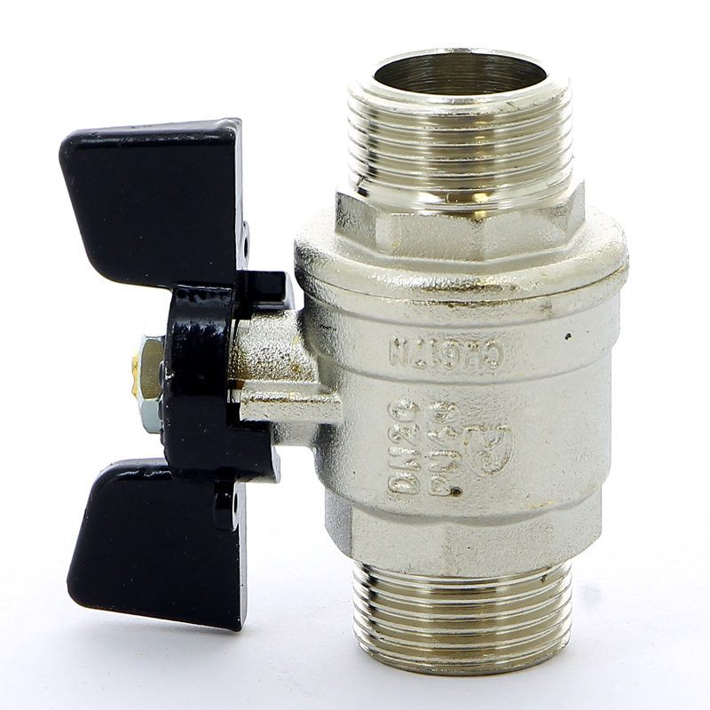 Кран шаровый НН бабочка 3/4" Bugatti Кран шаровый НН бабочка 3/4" Bugatti