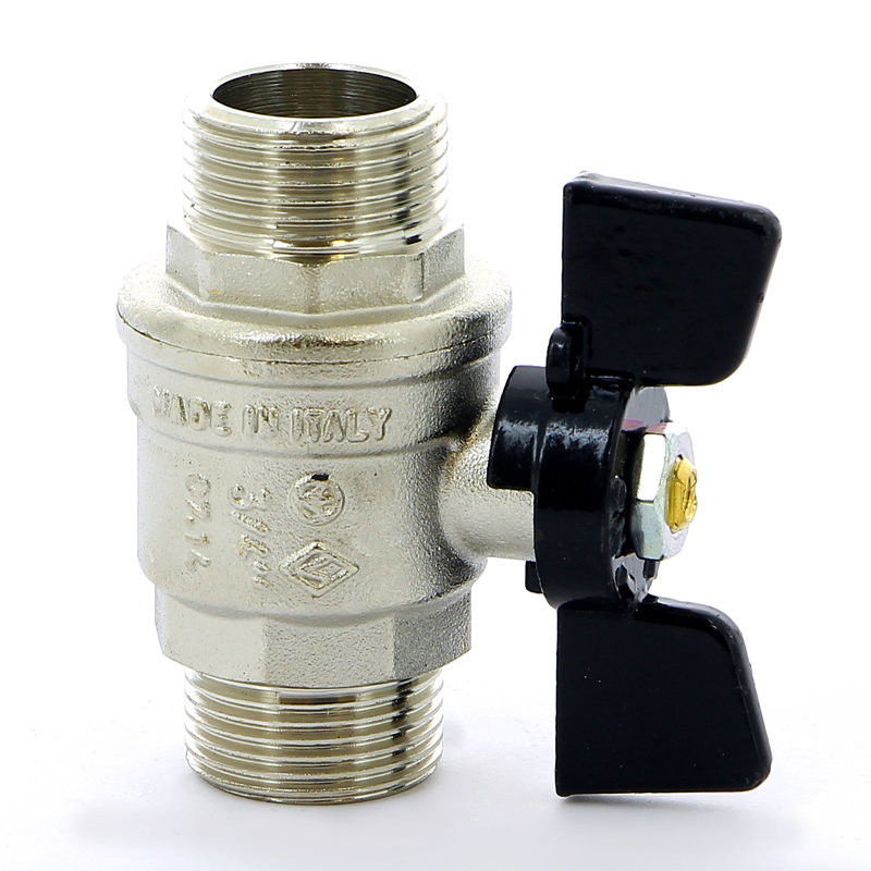 Кран шаровый НН бабочка 3/4" Bugatti Кран шаровый НН бабочка 3/4" Bugatti
