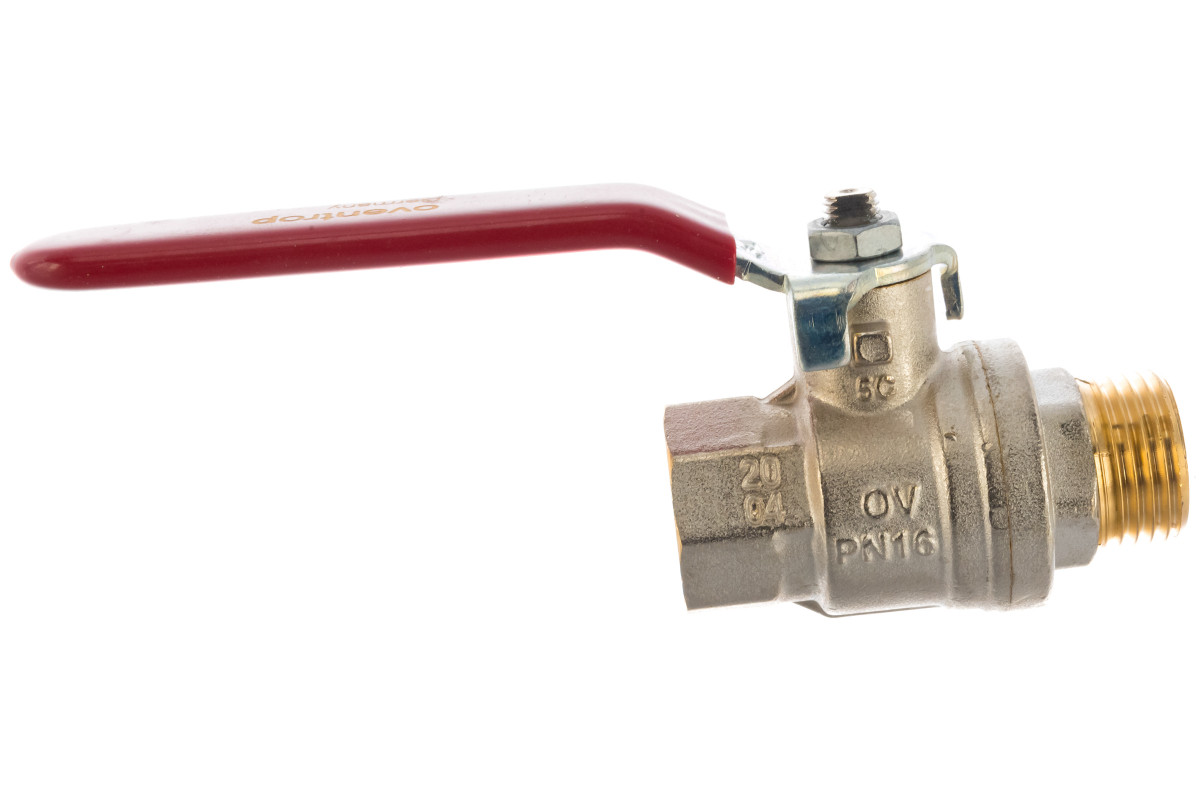 Шаровой кран Oventrop Optibal, полнопроходной, DN-15, 1/2", НВ, PN 1076204 Шаровой кран Oventrop Optibal, полнопроходной, DN-15, 1/2", НВ, PN 1076204