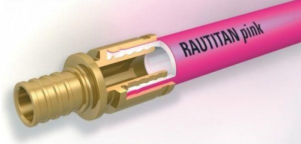 Труба Rehau Rautitan Pink 20 мм (11360521120) Труба Rehau Rautitan Pink 20 мм (11360521120)